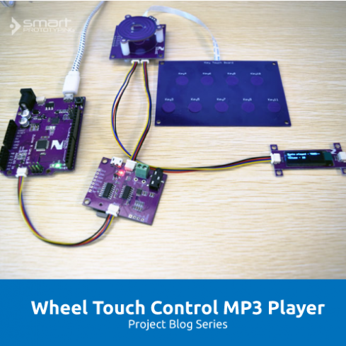 Control MP3 Player with Wheel Touch Sensor